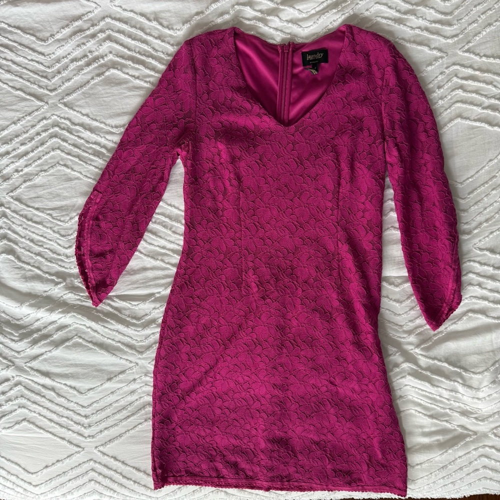 Pink Lace Dress